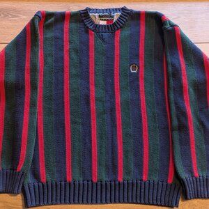 Vintage Tommy Hilfiger Striped Knit Sweater Tommy Hilfiger‎
